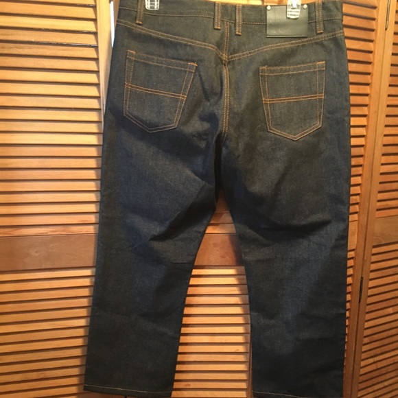 LINEAUOMO Relaxed Straight Leg Jeans - Picture 2 of 7